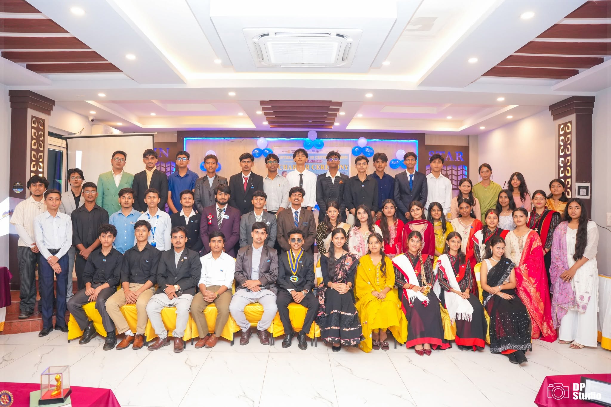 Sponsering Community base Interact Club and celebrating Charter Ceremony of Interact Club of Central Lumbini