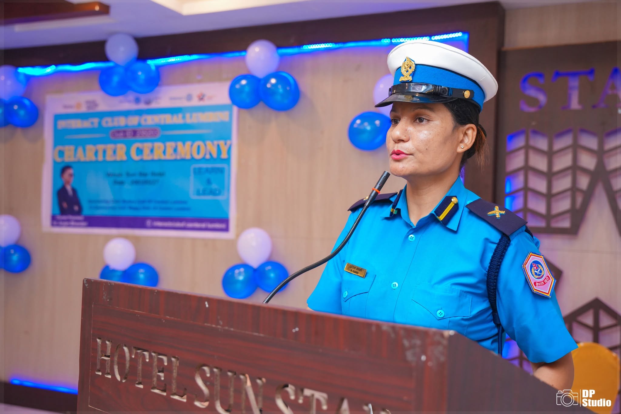 Sponsering Community base Interact Club and celebrating Charter Ceremony of Interact Club of Central Lumbini