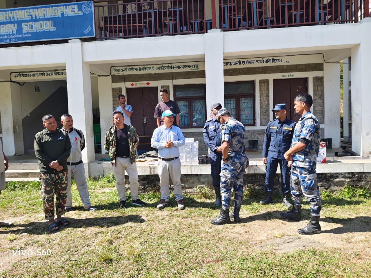 Hand Over of Rescue and Rehab Support Items to Arm Police Force (APF), Nepal Army (NA) and Nepal Police (NP)